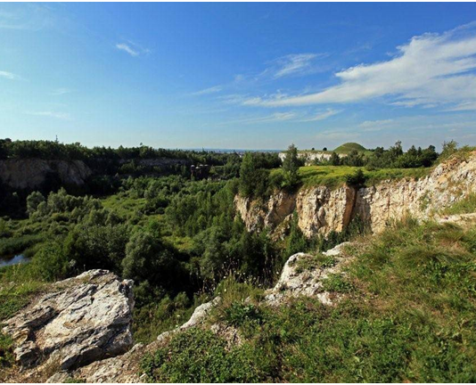 История каменного карьера Либан в Кракове